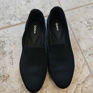 Quince Black Slip-On Shoes